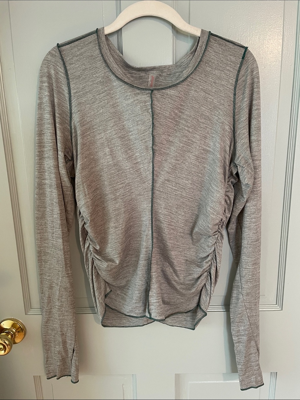 FP Movement Right On Run Long Sleeve Layer Gray Large
